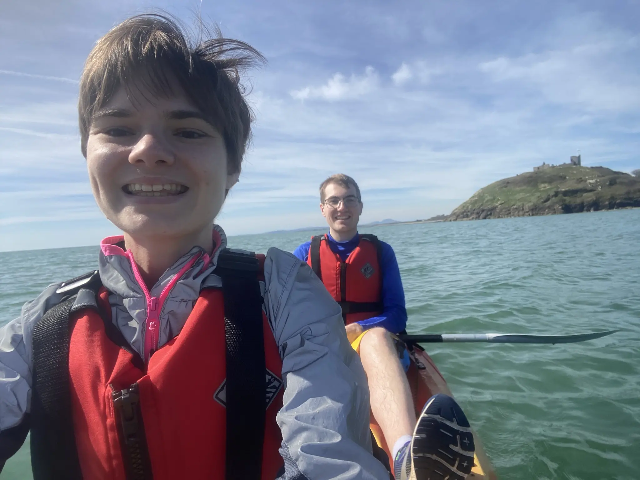 Kayaking in Criccieth